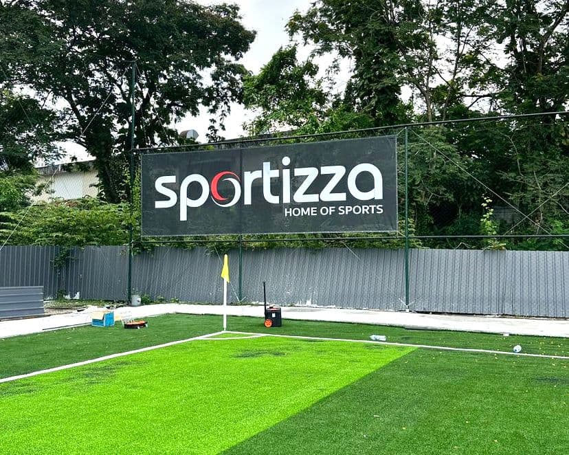 Futsal Sportizza ZigZag Signage