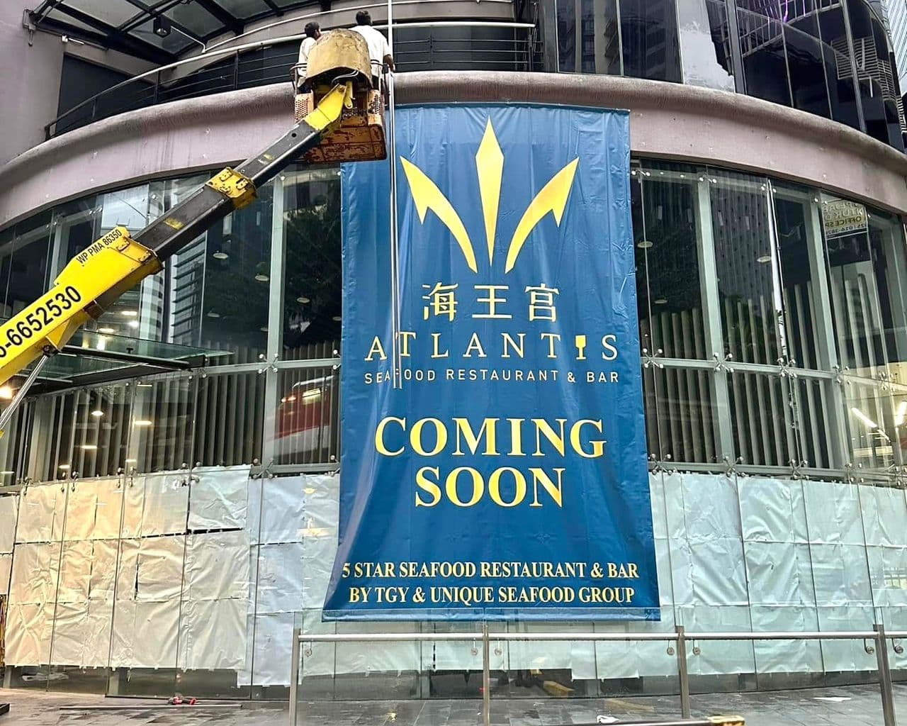 Coming Soon Giant Banner Signage