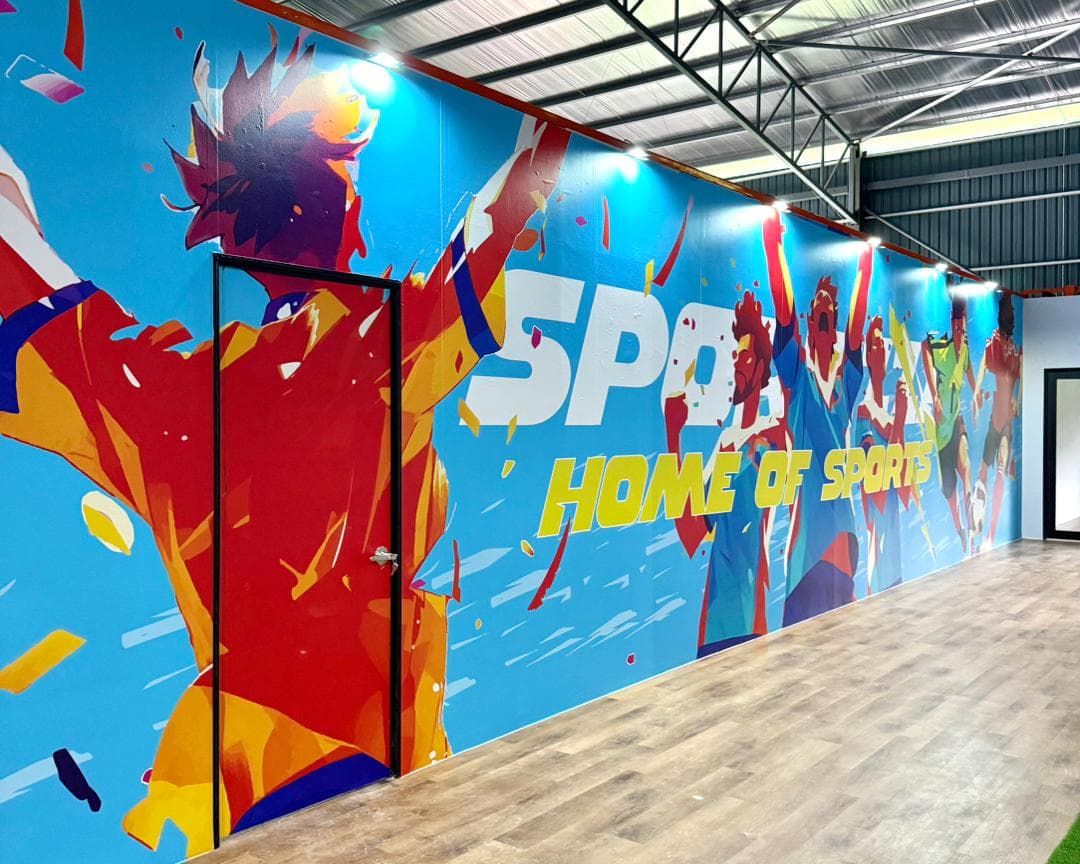 Sport Wallpaper High-Rise Version Printing