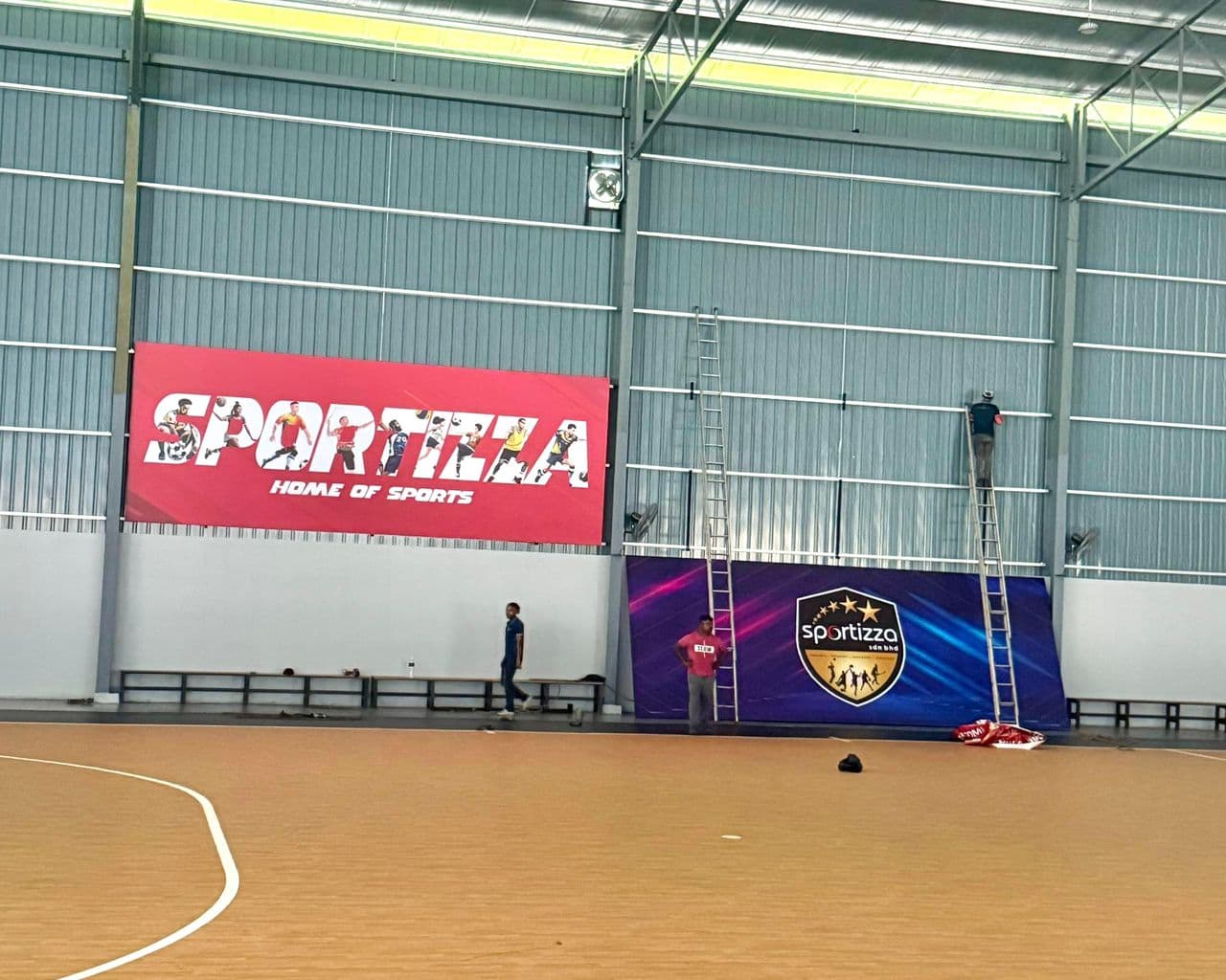 Sport Hall Billboard Signage